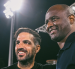 Patrick Vieira durante un partido de la UEFA, en su etapa como entrenador.