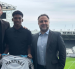 Johan Martinez en las instalaciones de Newcastle United