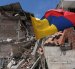 Ruinas de una floristería colapsada, afectada por el sismo de 7.4 de magnitud que azotó a Colombia el pasado 10 de agosto, en Cali (Colombia).