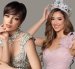 Samantha Quenedit entregó la corona de Miss Grand Ecuador a Shyare Andrade durante una transmisión de Los Hackers del Espectáculo.