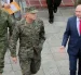 El ministro de Defensa Nacional, Gian Carlo Loffredo junto con el general Francis L. Donovan, del Comando Sur de Estados Unidos.