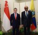 Noboa se reunió con líderes de Singapur el 24 de agosto para atraer inversión y abrir mercados.