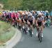 Los ciclistas corren en la tercera etapa de la Vuelta a España 2026.