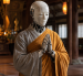 Un robot con apariencia de monje budista refleja cómo la inteligencia artificial se incorpora a prácticas espirituales en distintos países.