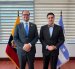 John Reimberg recibió en Ecuador al secretario de la CPI Osvaldo Zavala Giler para tratar temas del país.