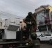 En el sector de la Feria Libre, en Cuenca, se retiraron cinco cámaras de seguridad que estaban colocadas en postes de alumbrado público.