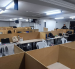 Oficina donde funcionaba un call center de extorsión.