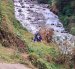 Tras 37 días de búsqueda, los restos de Lizeth Bunshi fueron encontrados a orillas del río Machángara, en Guápulo, Quito.