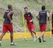 Damián Díaz (c) cumplirá su tercer ciclo con Barcelona SC.