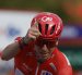 El ciclista esloveno del UAE Emirates Tadej Pogacar tras una de las etapas en las que iba a paso de campeón.