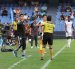El debut de Ezequiel Medrán como entrenador del Emelec fue en el Capwell ante Leones FC.
