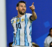 Lionel Messi con la Selección de Argentina.