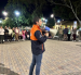 En el simulacro contra sismos, desarrollado en 2025, en Lloa.