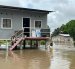 Imagen de archivo de una inundación en Colimes, provincia de Guayas.