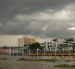 El primer día de septiembre se presentó con lluvias y cielo gris en distintos sectores.