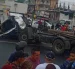 El tráiler quedó atravesado en la vía Perimetral, cerca de Trinipuerto, tras el siniestro registrado este martes 1 de septiembre.