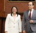 Jorge Enrique López Terán (d) y Laura Vanessa Flores Arias (i) asumieron la Secretaría y Prosecretaría de la Asamblea Nacional.