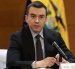 El presidente de la República del Ecuador, Daniel Noboa.