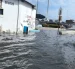 Fotografía de archivo de inundación en el sur de Guayaquil por marea alta.