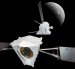 Separación del módulo de transferencia a Mercurio de BepiColombo.