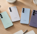 La línea Galaxy S26 FE crecer dándolo la bienvenida al modelo FE (primero de la izquierda).