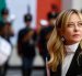 La primera ministra italiana, Giorgia Meloni, el pasado 20 de abril de 2026 en el Palazzo Chigi en Roma, Italia.