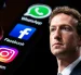 Mark Zuckerberg, CEO de Meta, compañía propietaria de Facebook, Instagram y WhatsApp.