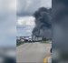 Un avión de carga se estrelló al salirse de la pista después de aterrizar este domingo 6 de septiembre en el Aeropuerto Internacional de Miami, Estados Unidos.