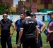 Una de las inspecciones al estadio Alejandro Ponce escenario del partido Astillero FC y Católica.