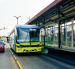 Bus de la Metrovía circula por un tramo con carril compartido en Guayaquil.