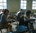 Referencial.Estudiantes rinden evaluaciones en aulas de Ecuador, en medio de resultados de las pruebas PISA.
