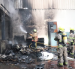 Los bomberos controlaron el incendio registrado en una bodega de una planta procesadora de café, en el norte de Guayaquil.