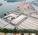 Vista aérea del Terminal Granelero y Multipropósito (TGM), concesionado a Andipuerto.