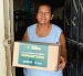 Imagen referencial de entrega de kits gratuitos que hace el Municipio de Samborondón.