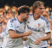 El Como celebra su triunfo 4-1 sobre Genoa, su última victoria antes del histórico debut ante RB Leipzig en la Champions League.