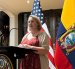 Jenae Johnson fue presentada el 11 de septiembre como nueva cónsul de EE. UU. en Guayaquil.