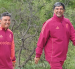 Marcelo Gallardo (izq.) y Matías Biscay (der.) durante su etapa juntos en River Plate.