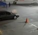 Lugar donde el guardia de seguridad repelió un intento de asalto registrado en una estación de servicio de Nueva Prosperina, en Guayaquil.