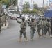 Militares durante un operativo en una zona de Durán, en la provincia de Guayas.