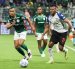 Michael Estrada (d) comandará el ataque de Liga de Quito ante Palmeiras en busca de los dos goles de ventaja que necesitan los albos para clasificar a semifinales.