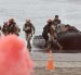 Integrantes de fuerzas navales de varios países realizan un ejercicio de asistencia humanitaria