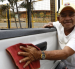 El Cholo llevaba más de 36 años lavando y cuidando carros en el Monumental.