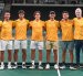 Gonzalo Escobar, Ángel Véliz, Álvaro Guillén, Diego Hidalgo, Andrés Andrade y el capitán Raúl Viver.