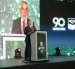 Juan Carlos Navarro, presidente de la Cámara Industria de Guayaquil, en el discurso por los 90 años del gremio.