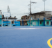 La cancha del Guasmo Norte fue renovada por el Chelsea como parte de su proyecto para impulsar el deporte comunitario en Guayaquil.