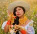 Las hualcas que diseña han llamado la atención por su elaboración y carga cultural.