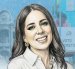 Mónica Luzárraga, candidata a la Alcaldía de Guayaquil por la alianza Pachakutik - Unidad Popular.