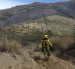 El cerro Casitagua permanece afectado por un incendio forestal que ha consumido cerca de 300 hectáreas de vegetación en Quito.