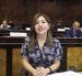 La asambleísta del oficialismo Inés Alarcón propuso un cambio en el orden del día pero no logró los votos necesarios.
