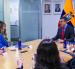 El presidente Daniel Noboa con Kristi Noem, en Estados Unidos, el 22 de septiembre del 2026.